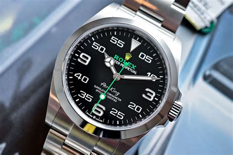 rolex air king pilot|Rolex Air-King price 2022.